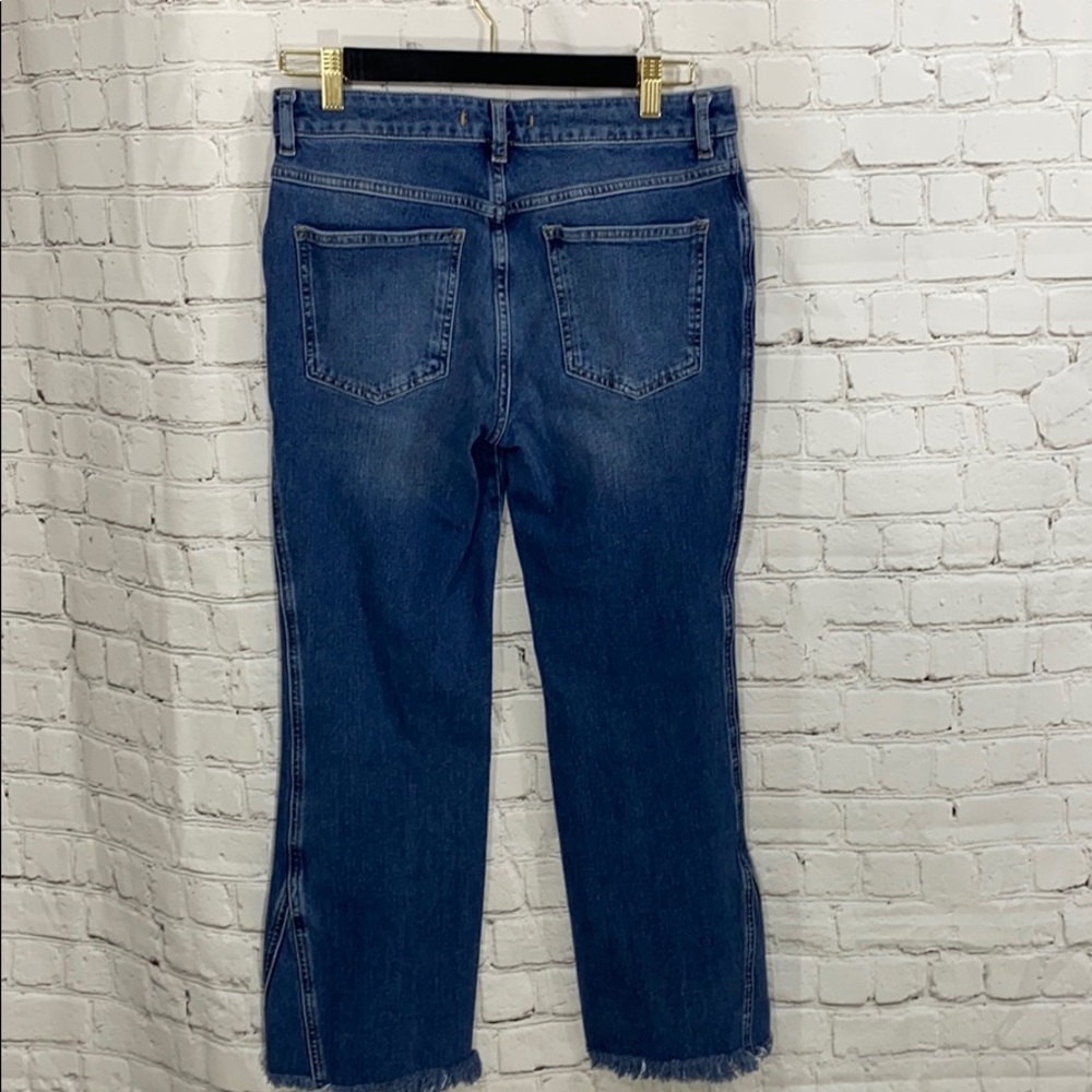 Free People Cropped High Rise Jeans - Picture 2 of 9